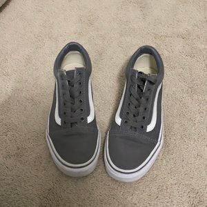 Grey Old School Vans